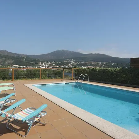Willa Casa Con Piscina A Orilla Del Rio Mino Tomiño Zewnętrze zdjęcie