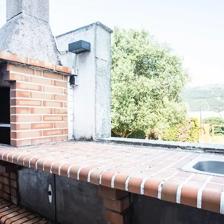 Willa Casa Con Piscina A Orilla Del Rio Mino Tomiño Zewnętrze zdjęcie